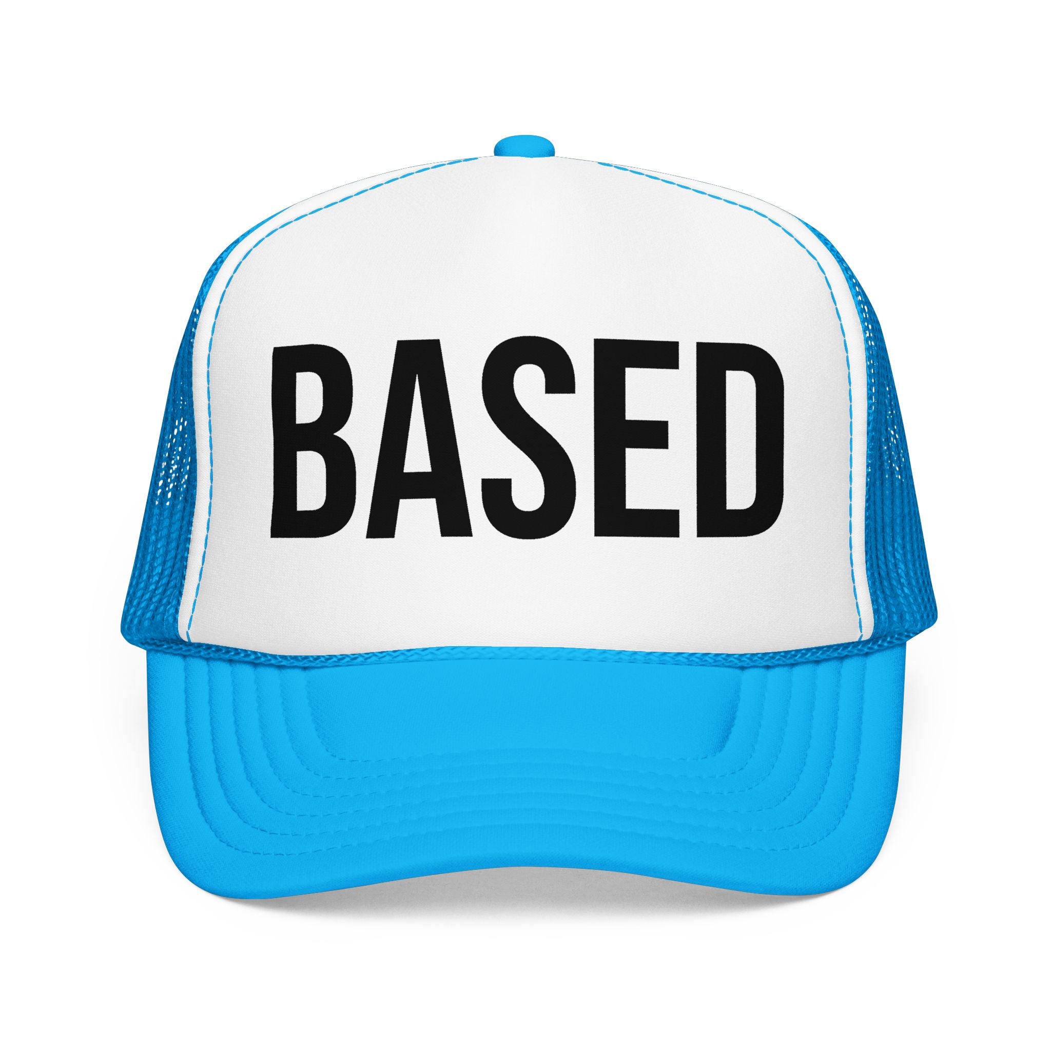 Based Foam Trucker Hat — Bold Statement Mesh Cap