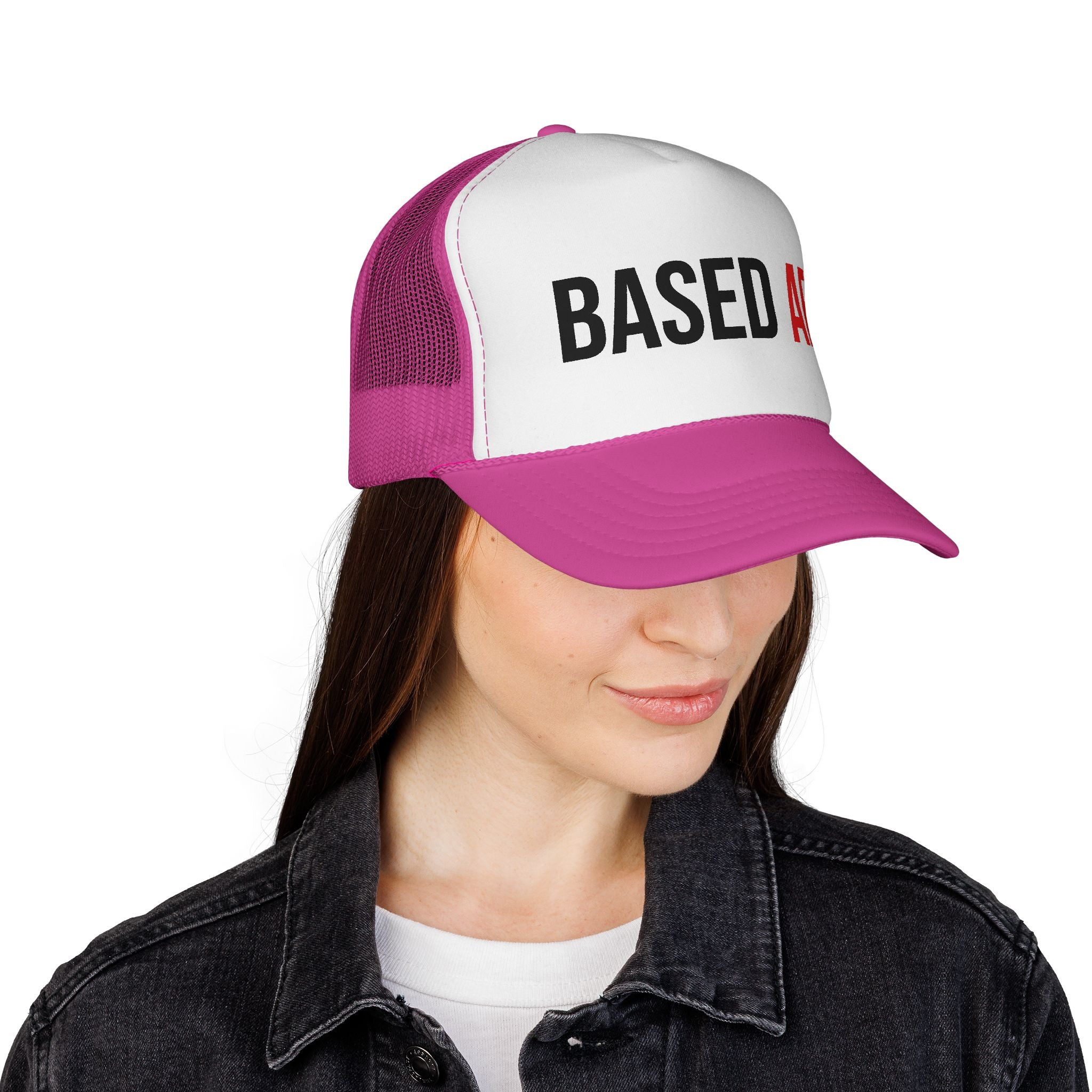 Based AF Trucker Cap – Bold Statement Mesh Hat