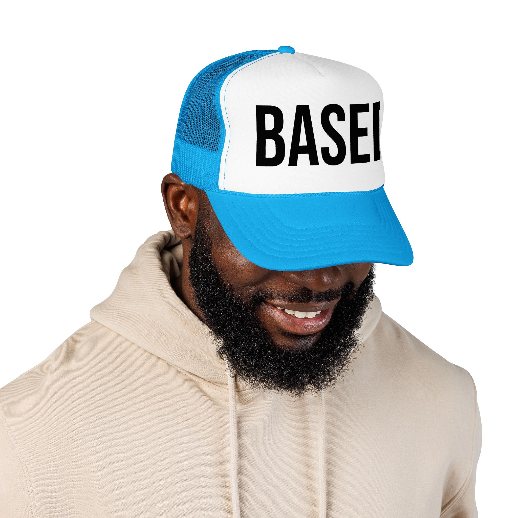 Based Foam Trucker Hat — Bold Statement Mesh Cap
