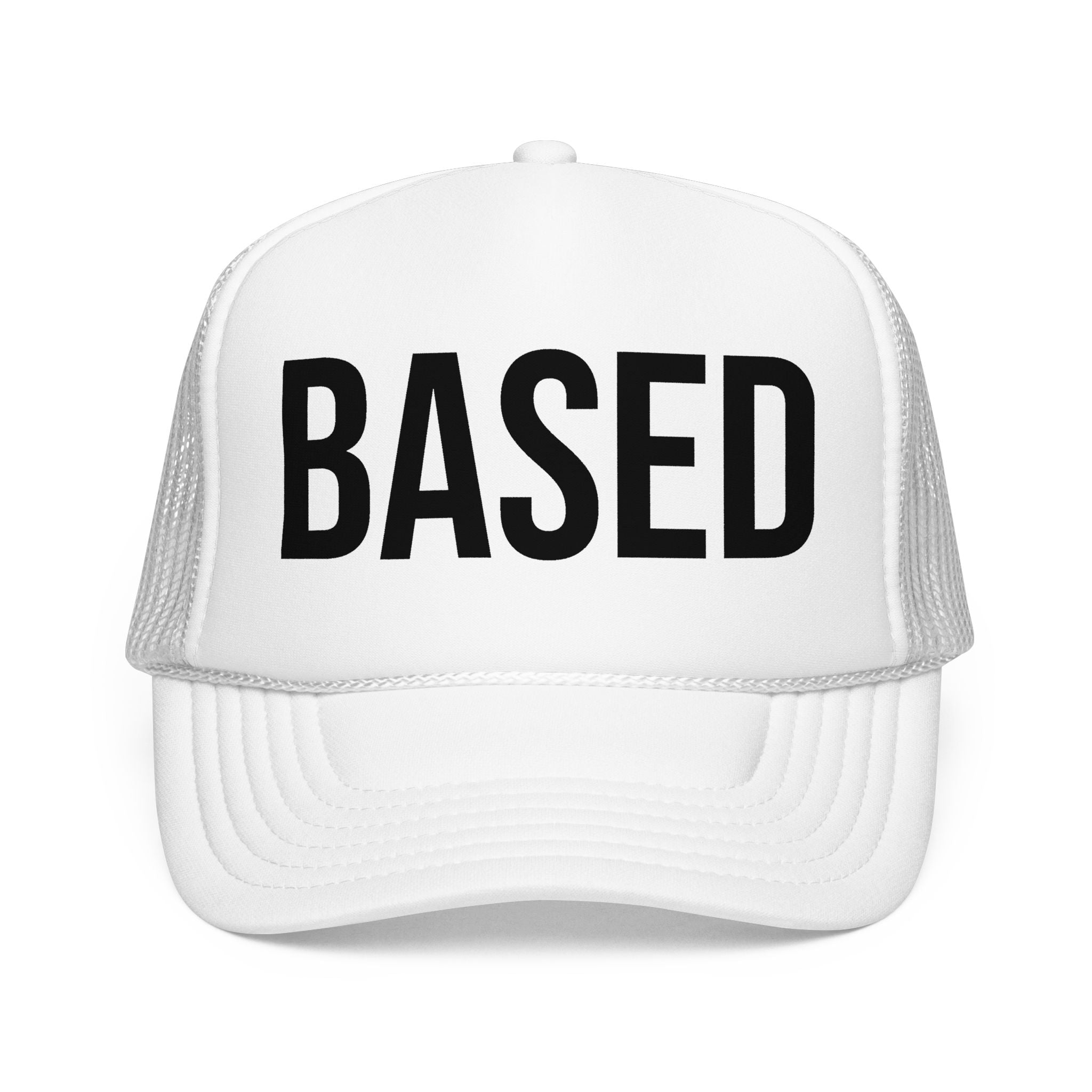 Based Foam Trucker Hat — Bold Statement Mesh Cap
