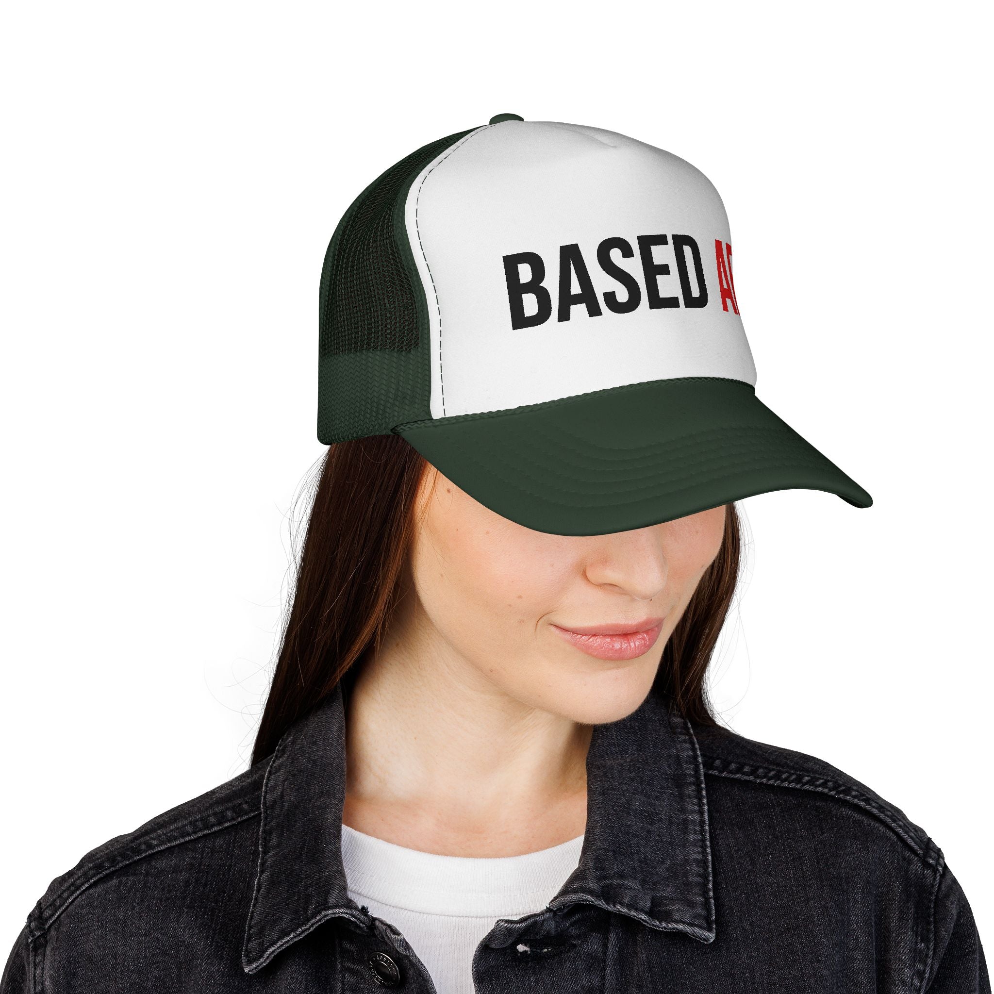 Based AF Trucker Cap – Bold Statement Mesh Hat
