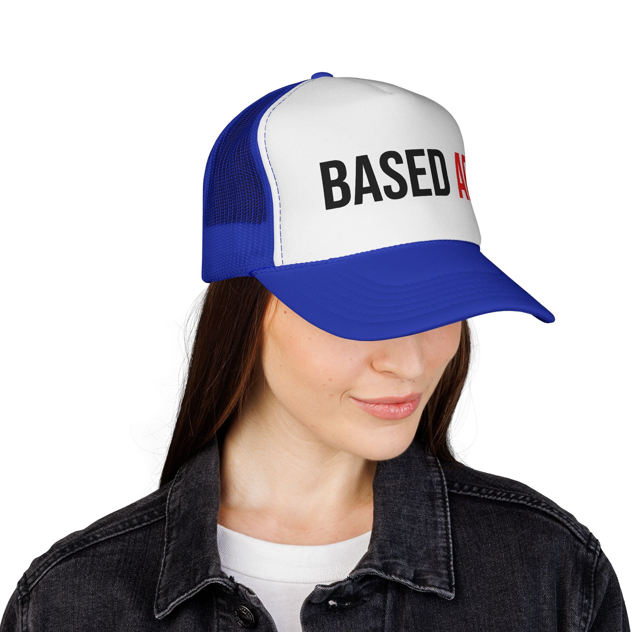 Based AF Trucker Cap – Bold Statement Mesh Hat