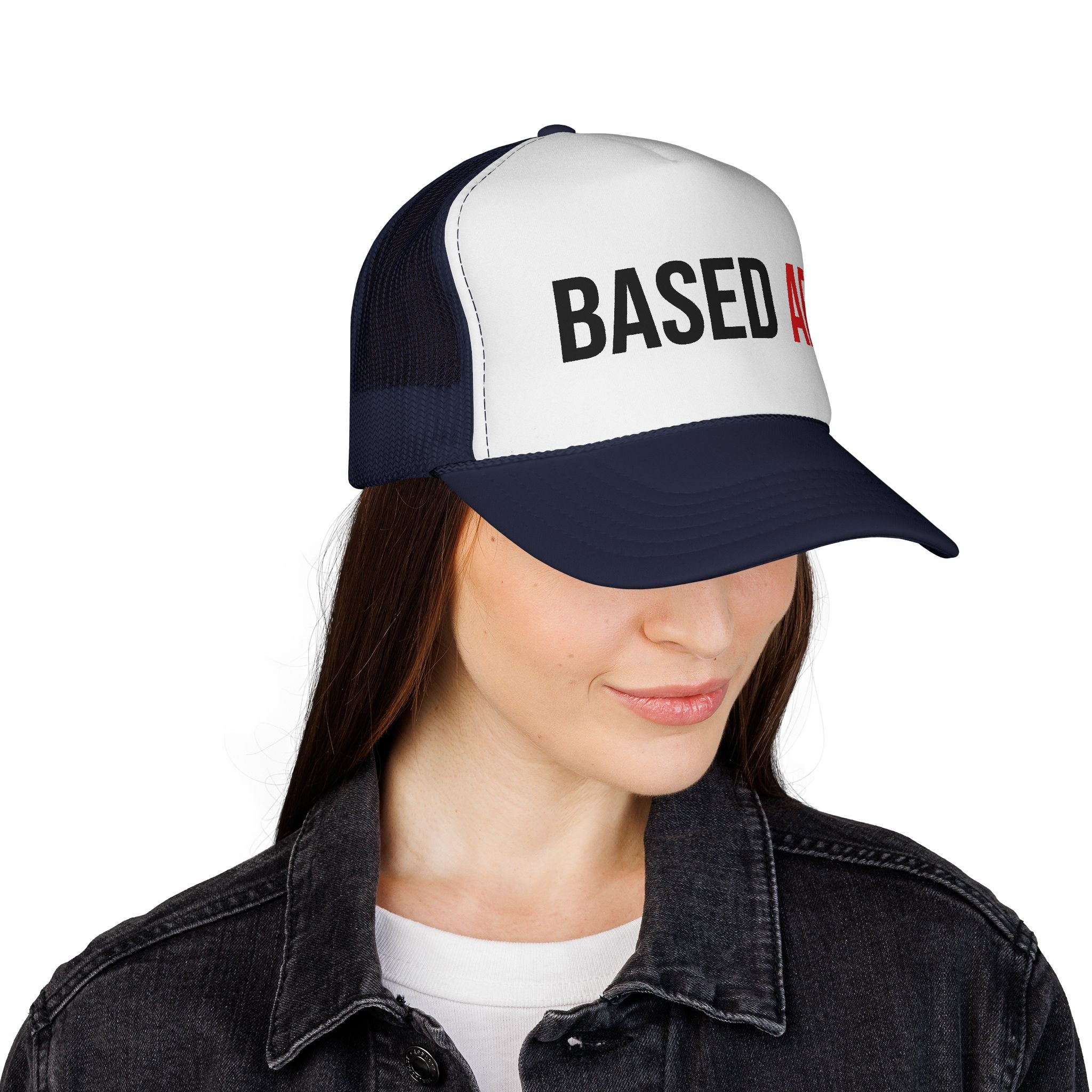 Based AF Trucker Cap – Bold Statement Mesh Hat