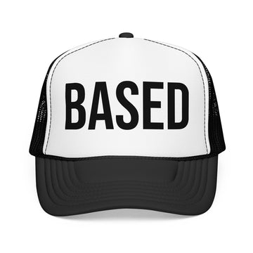 Based Foam Trucker Hat — Bold Statement Mesh Cap