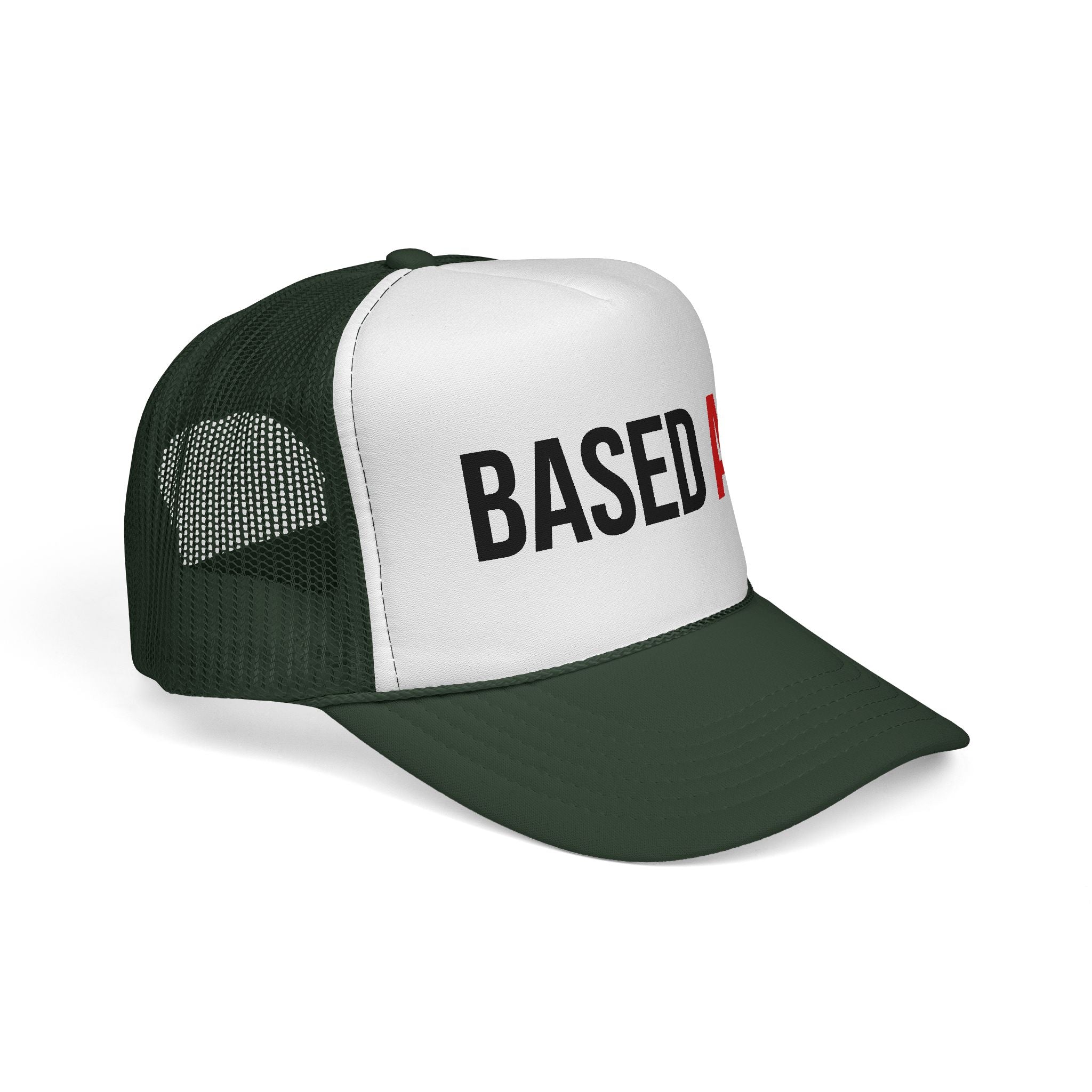 Based AF Trucker Cap – Bold Statement Mesh Hat
